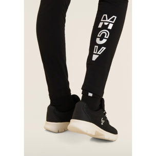 Leggings 7/8 con stampa MOV perlata sul fondo posteriore