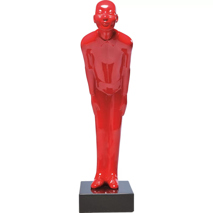 Déco Welcome Guest 46cm rouge Kare Design