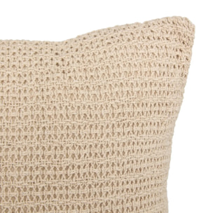 Coussin Oceania 40x40cm beige