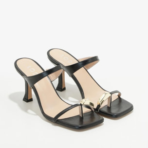SANDALIAS NEGRAS ONA