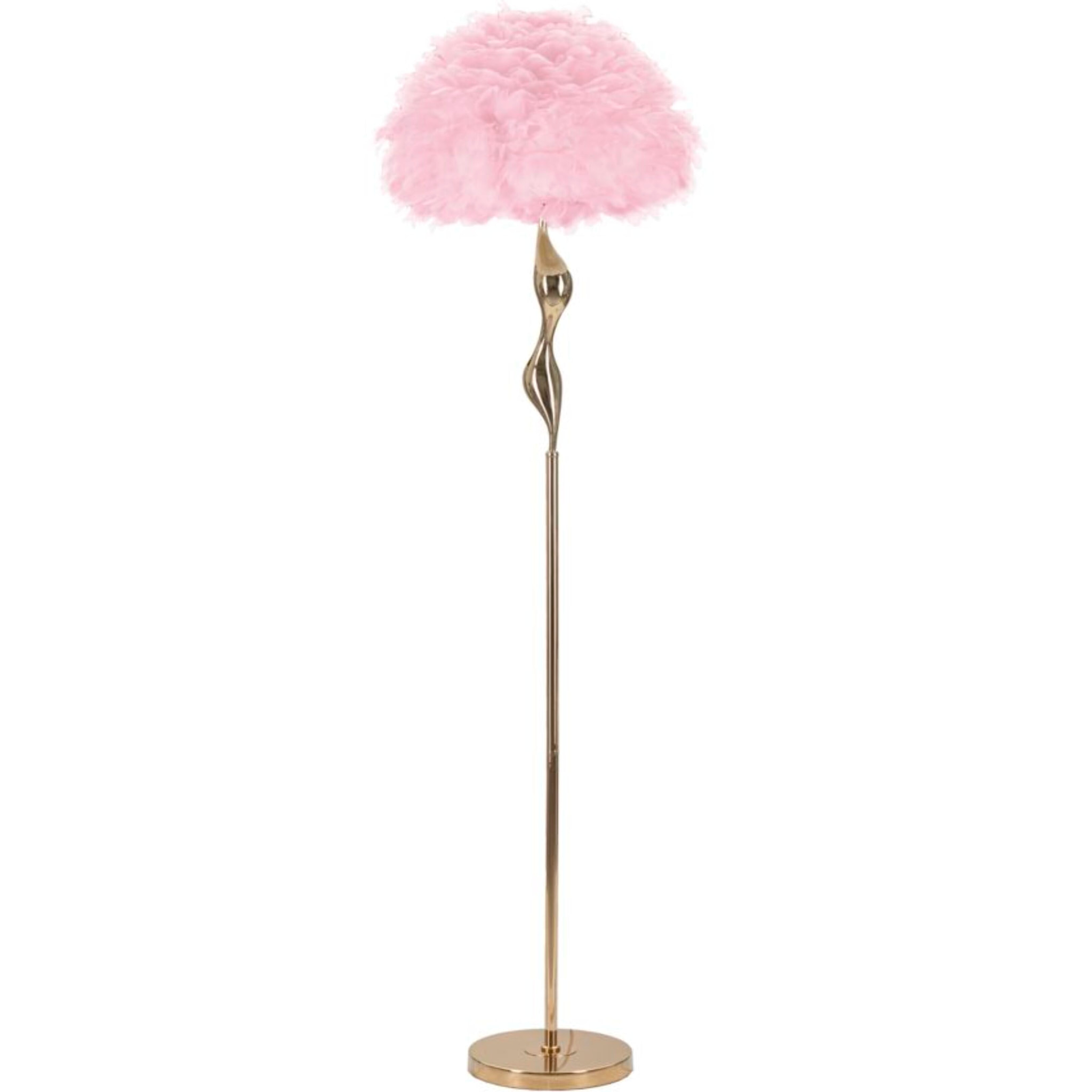 LAMPADA DA TERRA SLIM ROSA CM Ø 50X165