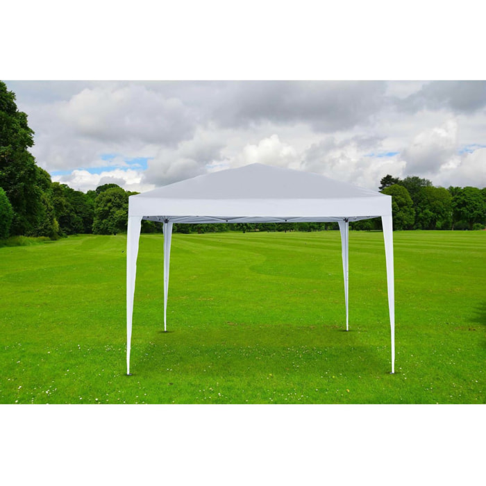 Tonnelle de jardin "Natacha 3" - 9 m² - 3 x 3 m - Blanc