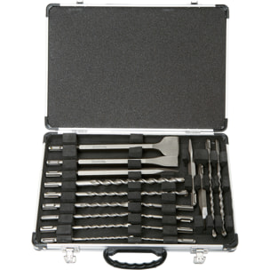 Set Taladro y Cincel 17 piezas SDS+C - MAKITA - D-42444