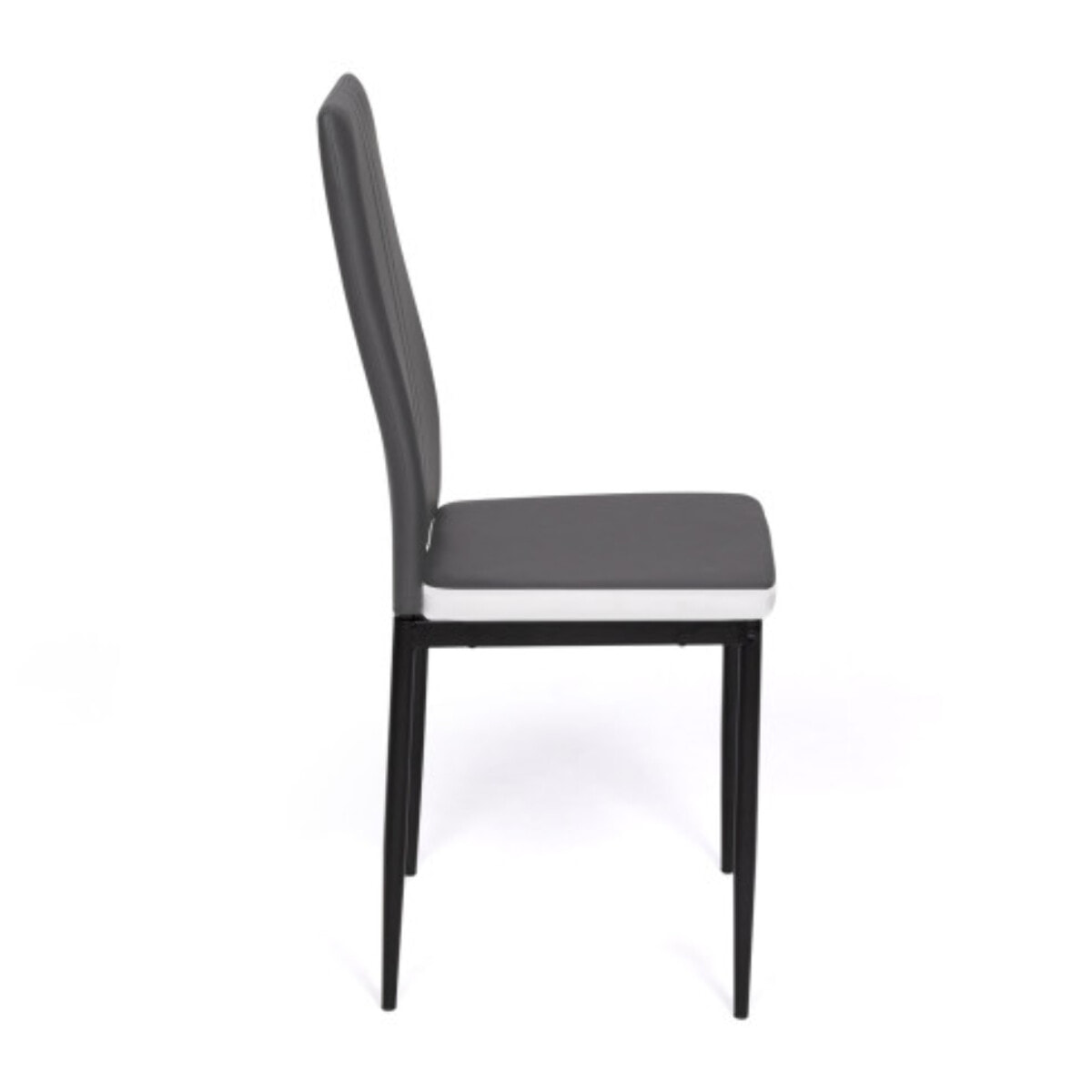 Chaises Jodie - Gris - blanc