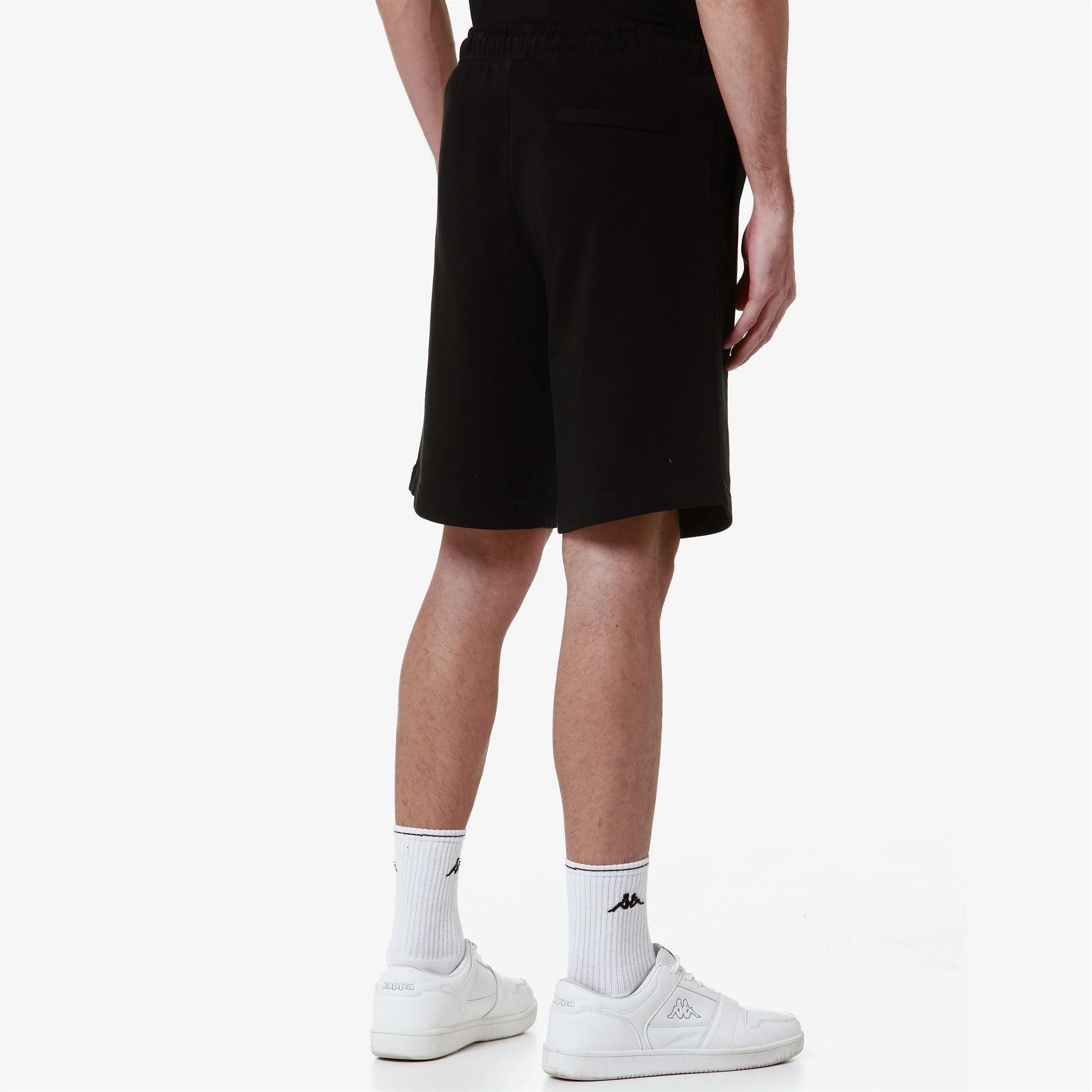 Kappa - Pantaloncini Uomo Nero - AUTHENTIC UPPSALA 2