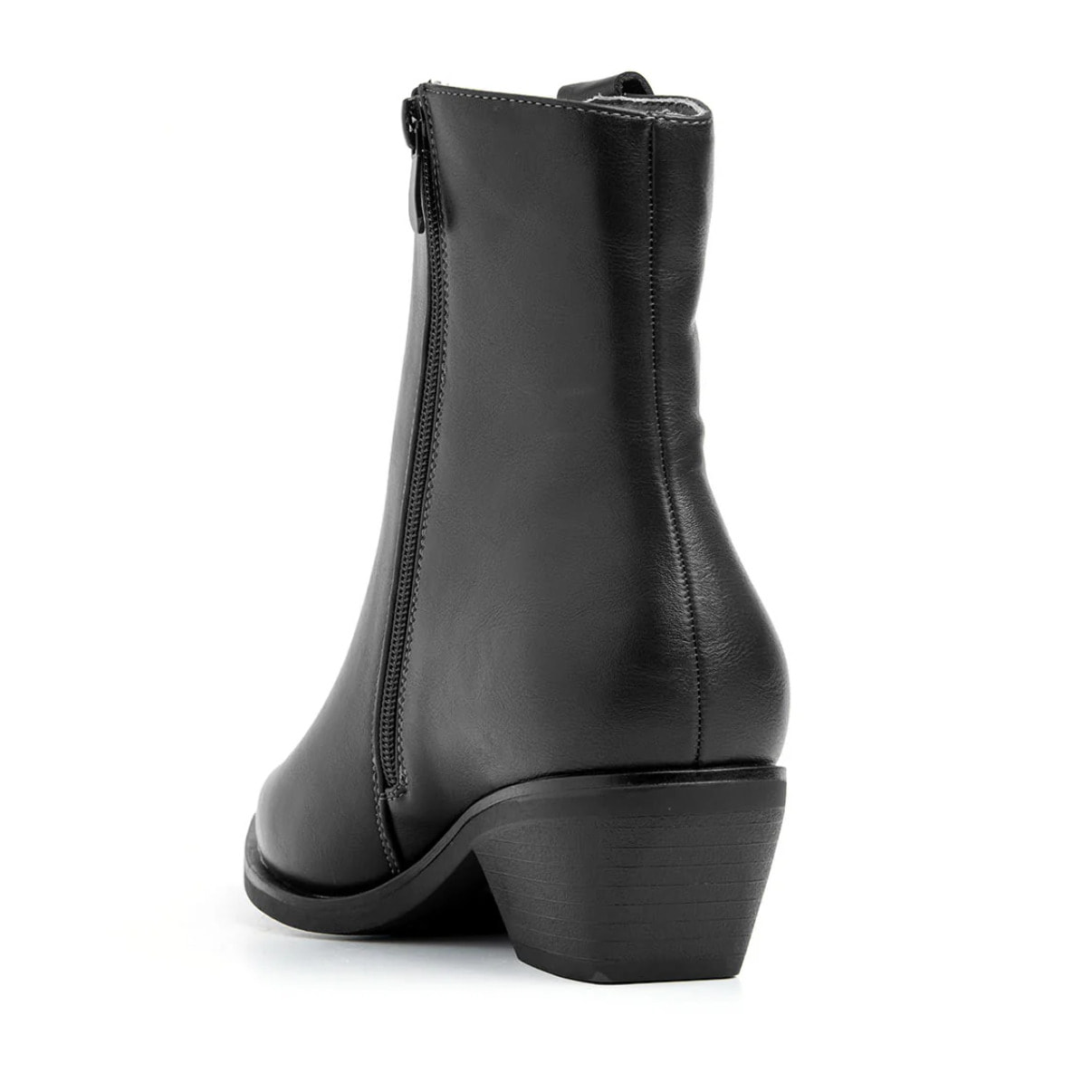 Texano basso liscio - NERO