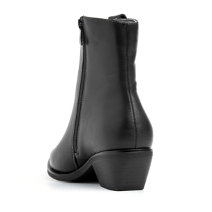 Texano basso liscio - NERO