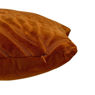 Coussin Tigris ambre 40x40cm