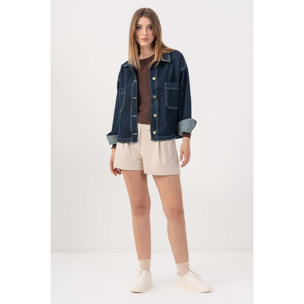 Kocca - Giacca denim over strutturata Donna