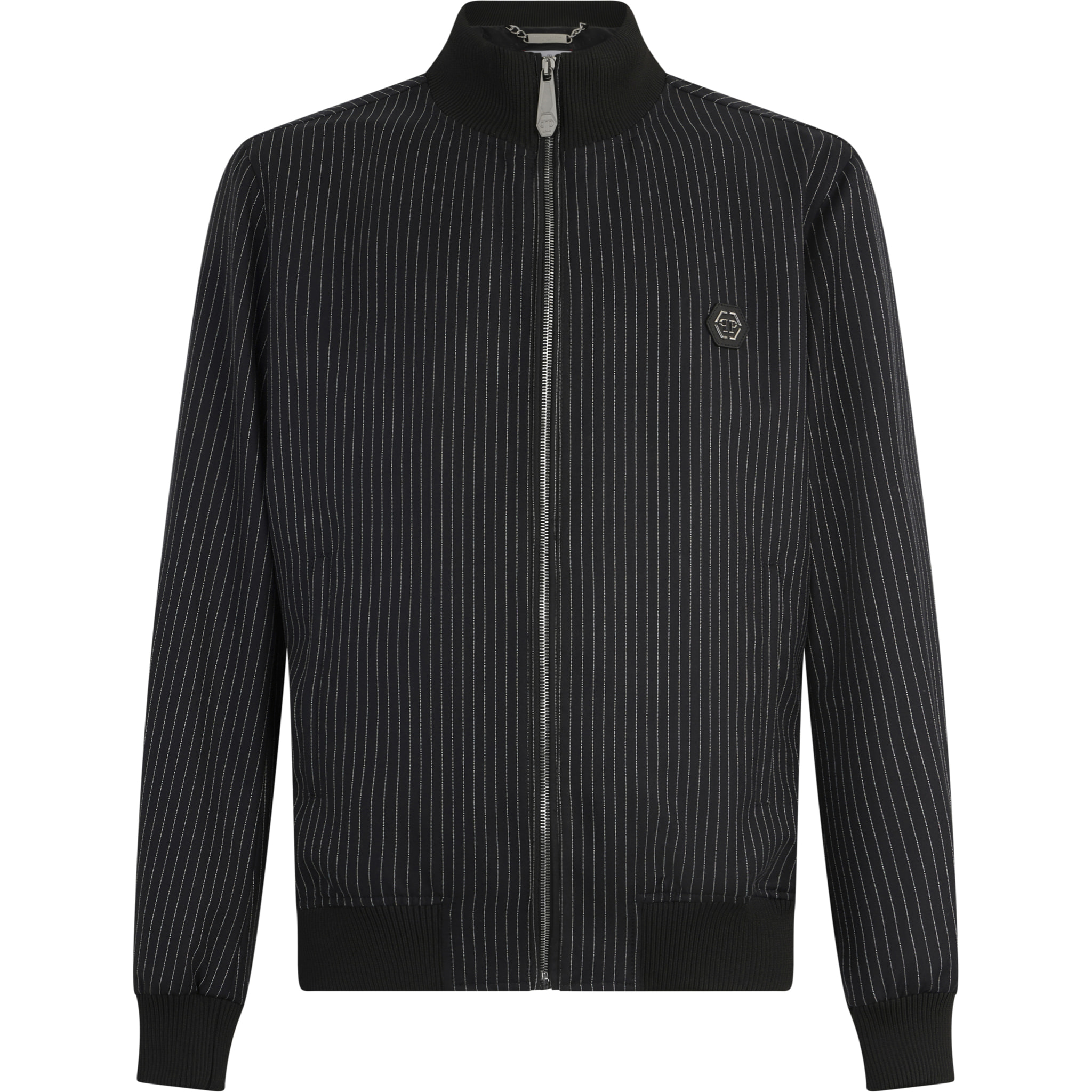 PHILIPP PLEIN Classic Tracksuit Jacket Stripes Stripes
