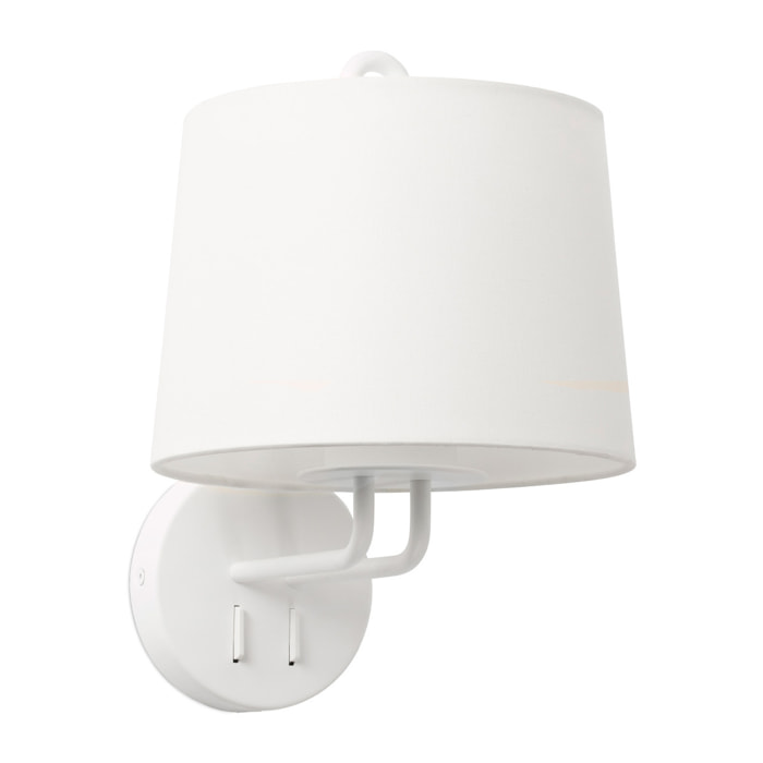 MONTREAL Lampe applique blanc/blanc