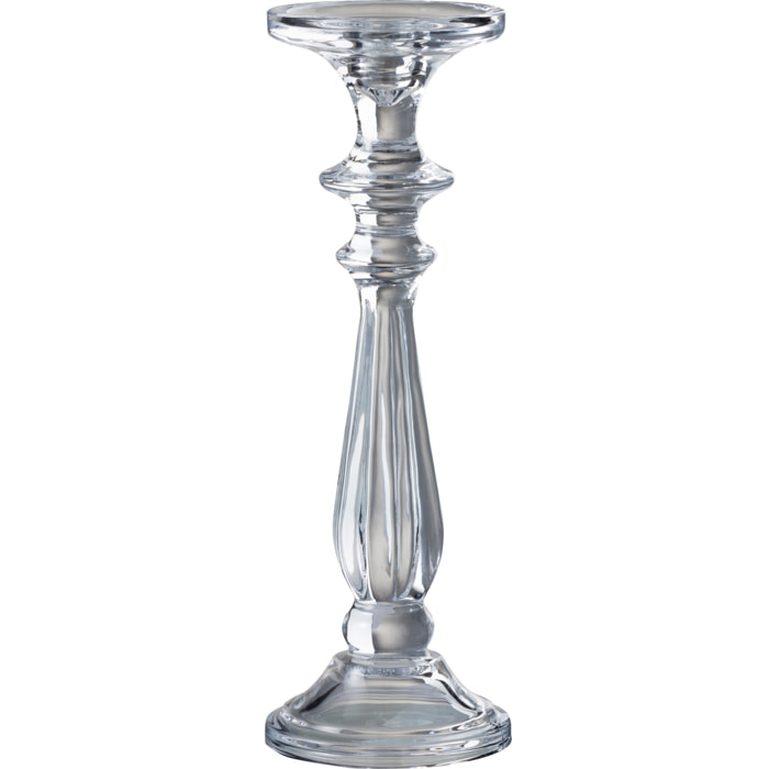 J-Line chandelier/bougeoir Tibo - verre - transparent - large