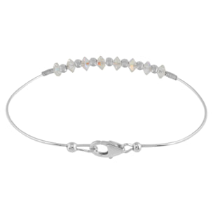 Pulsera plata de ley 925 Space cristal Swarovski