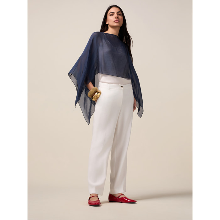 Oltre - Pantaloni a sigaretta - Bianco