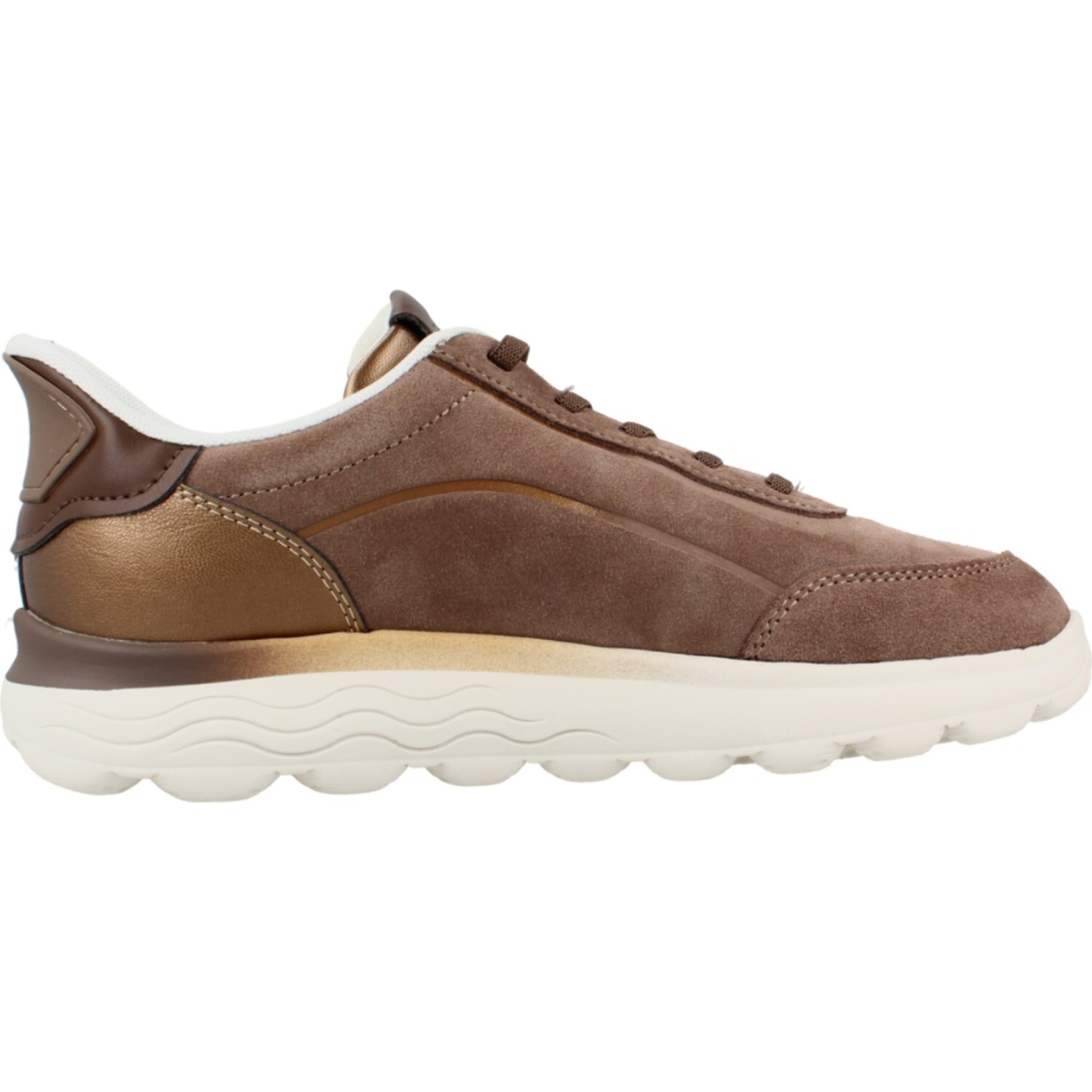 Sneakers de  Mujer de la marca GEOX  modelo D657MA 022NF MARRON CLARO