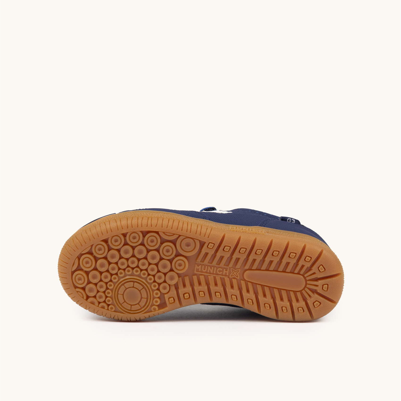 Zapatillas Infantiles de Fútbol Sala con Triple Velcro MUNICH G-3 KID VCO 452