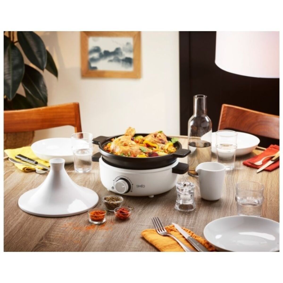 Tajine électrique SIMEO Céramique TGC680