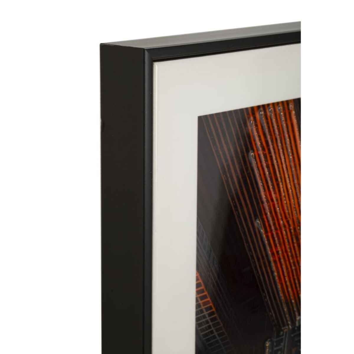 STAMPA SU TELA LACCATA NEW YORK C/CORNICE -B- CM 72X4X102