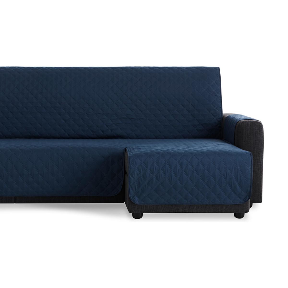 Cubre Sofá Acolchado para Chaise Longue MAU Azul Marino brazo derecho Nordic-Home