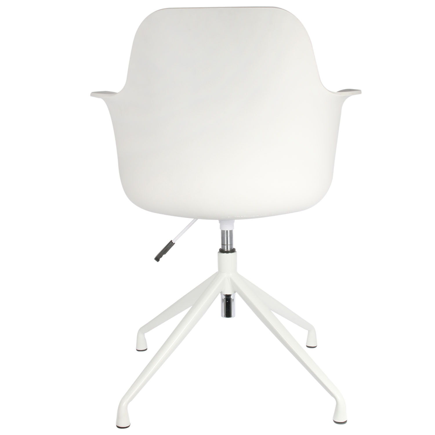 Fauteuil Pivotant Chicago Blanc - Lot De 2