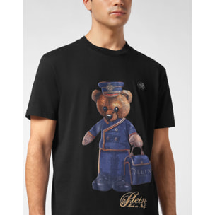 PHILIPP PLEIN Camiseta de cuello redondo y manga corta TEDDY