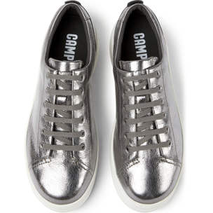 Zapatillas - CAMPER Runner Up - Plateado - Cuero liso