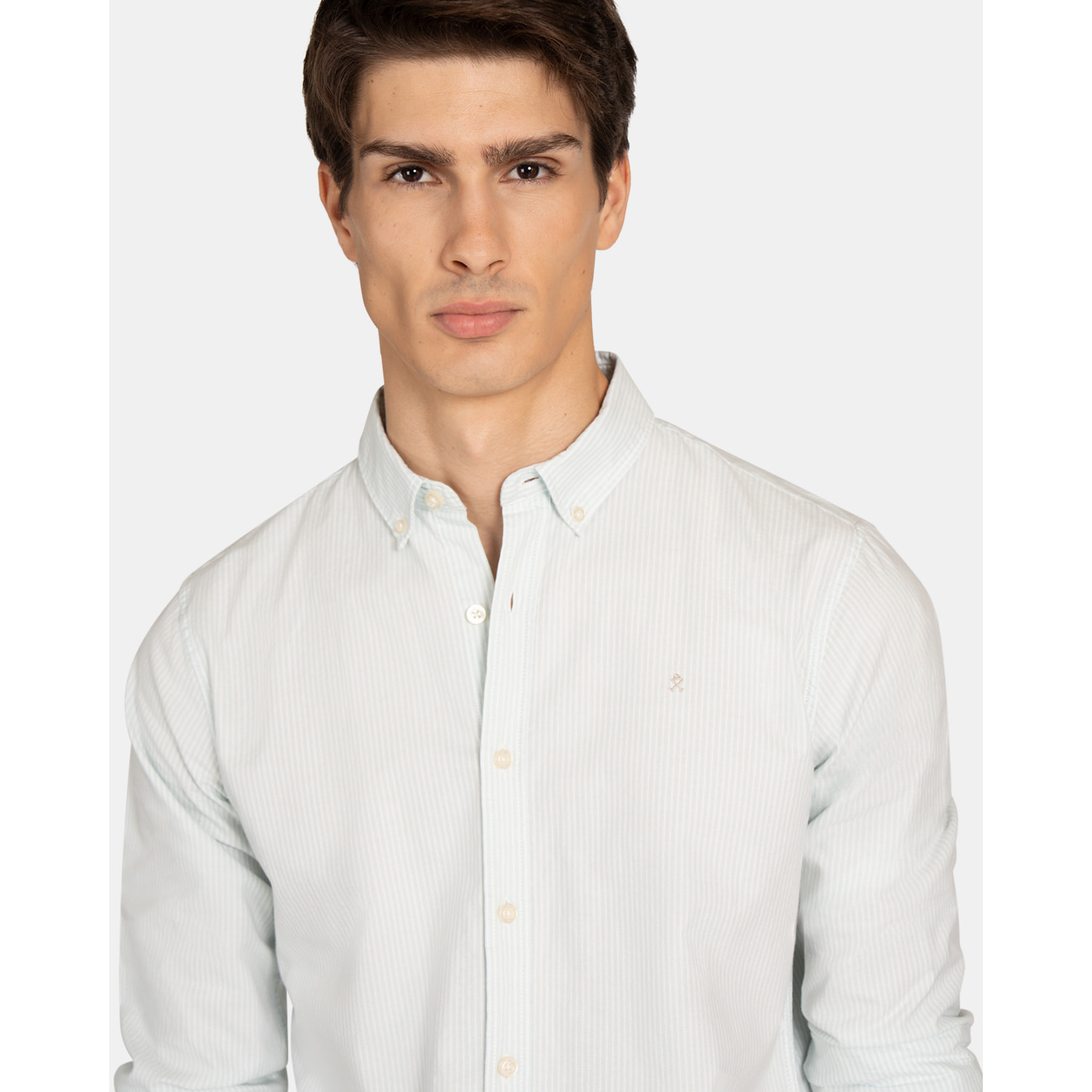 CAMISA MONACO STRIPED OXFORD