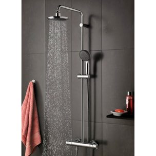 Colonne de douche avec mitigeur thermostatique Vitalio Start System 160, chromé