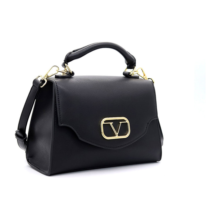 Borsa a mano CANNES da donna ecopelle Prodotto Vegano 25x18x11 cm