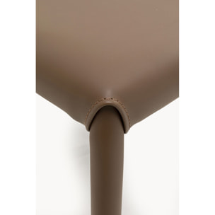 Tabouret Monza marron foncé Kare Design