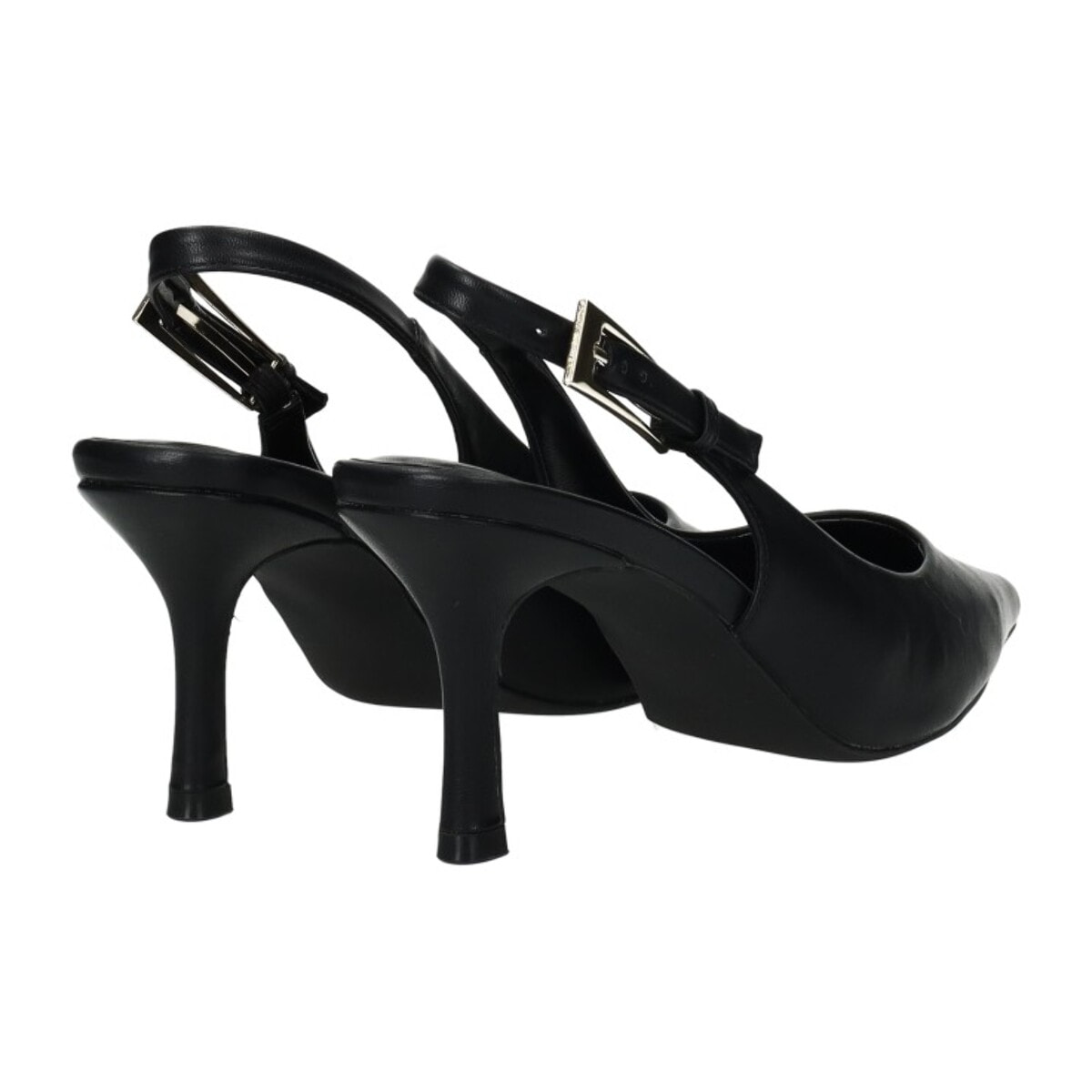Décolleté sling back Donna Tata Italia Nero