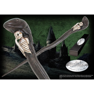 Harry Potter Bacchetta Magica Mangiamorte Snake Character Noble Collection