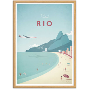Affiche - Visit Rio - Henry Rivers