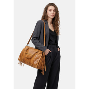 Borsa a spalla da donna - Modello Clara - Vera pelle - 41.0 x 28.0 x 13.0 cm