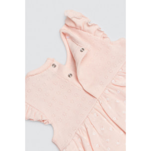 Abito rosa senza maniche per neonati Ocean Tales