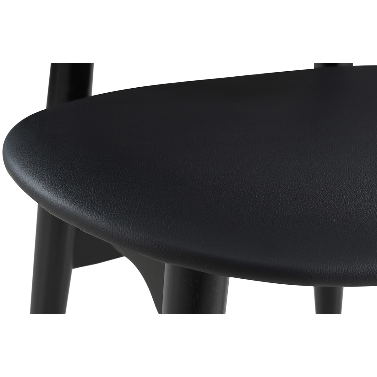 Chaises design noires (lot de 2) WALFORD