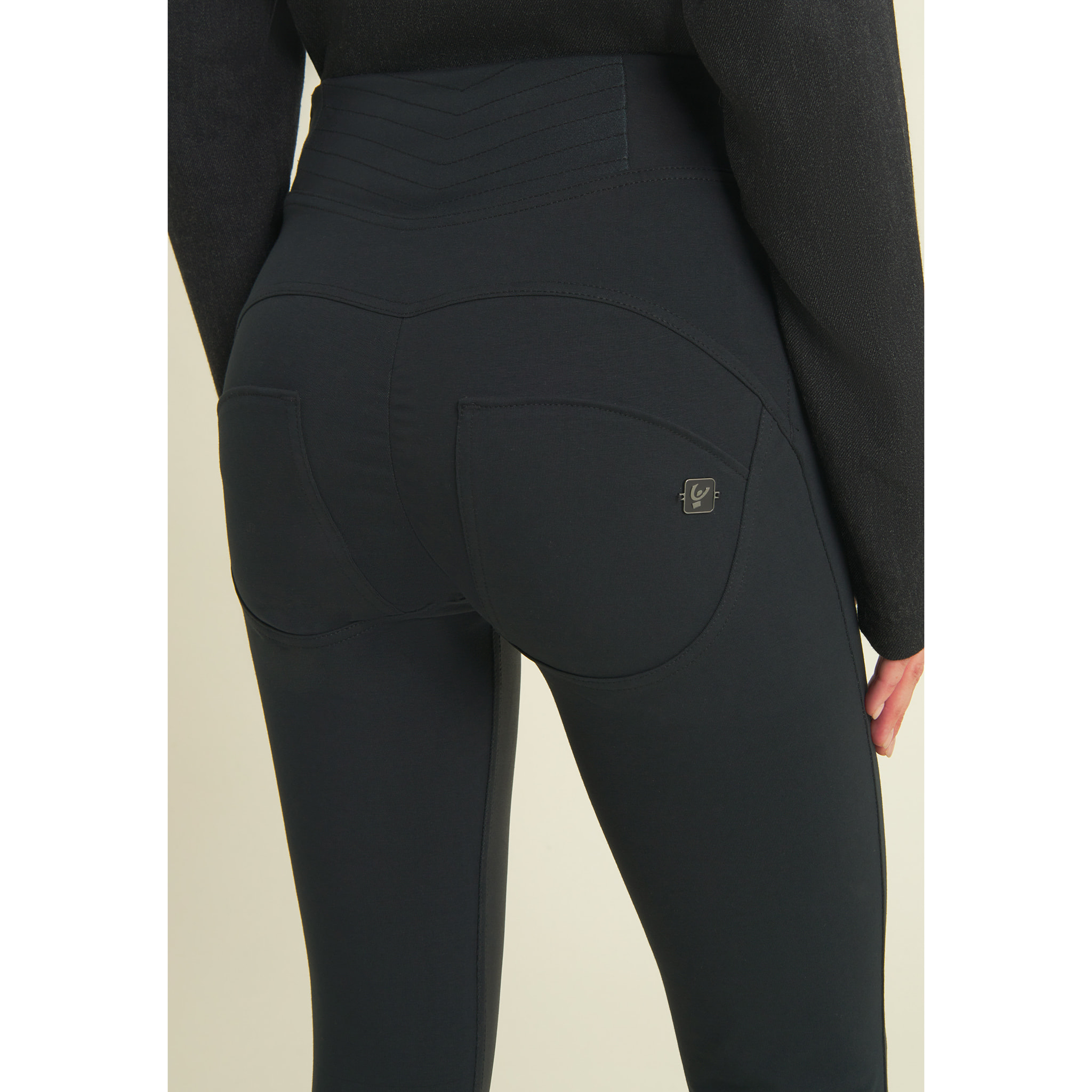 Pantaloni WR.UP® superskinny 7/8 con tessuti a contrasto