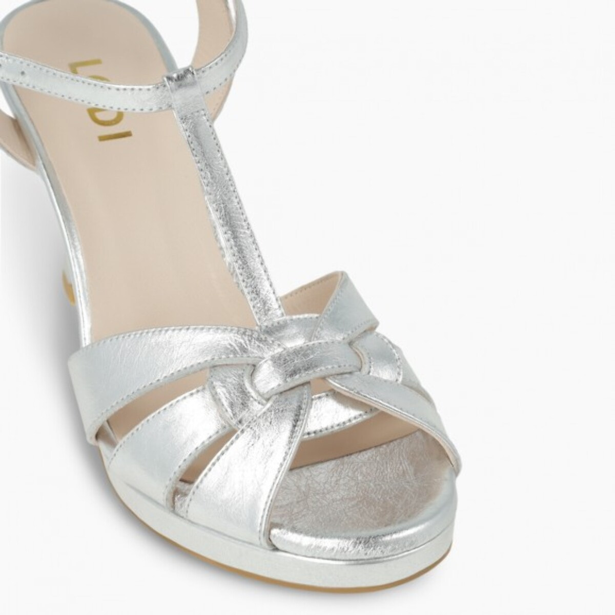 SANDALIAS PLATEADAS LITREN