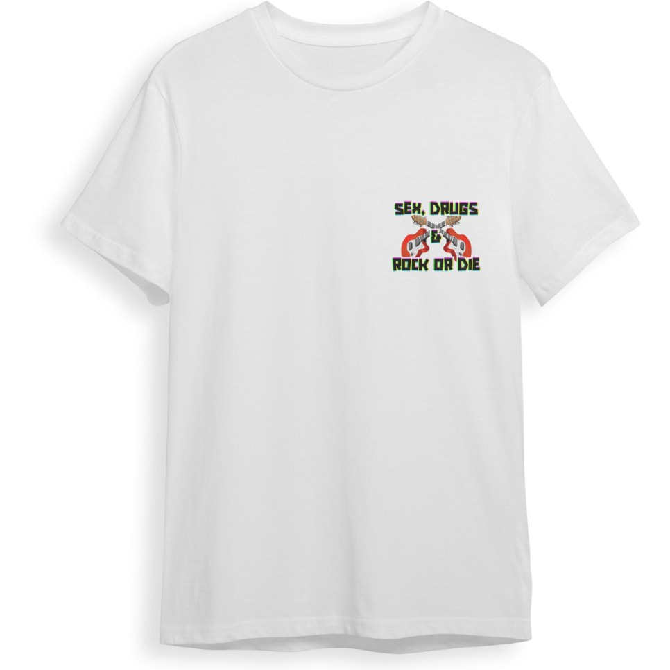 CAMISETA ROCK OR DIE CHICO IDOL BEAR TALLA S