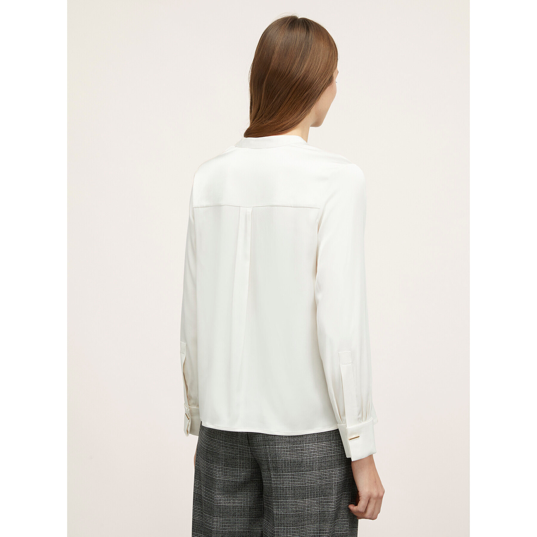 Motivi - Blusa satin - Bianco