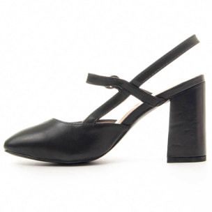 Zapatos de Tacón - Negro - Altura: 7 cm