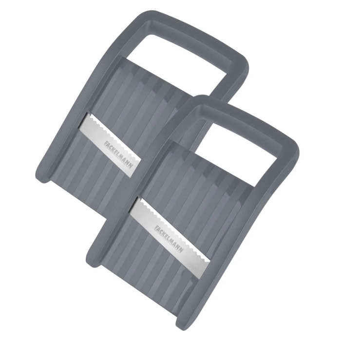 Ensemble de 2 Mini mandolines professionnelle Fackelmann Handmade Tradition