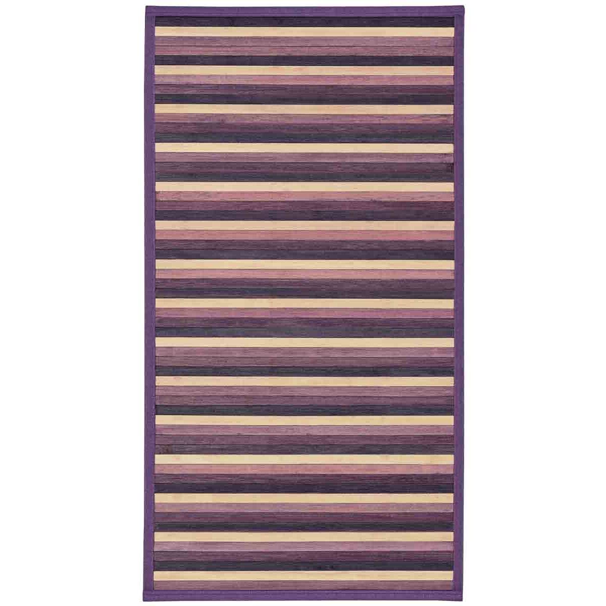 Tappeto BAMBOO VIOLA degradè