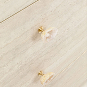 Commode Travertino 3 tiroirs Kare Design