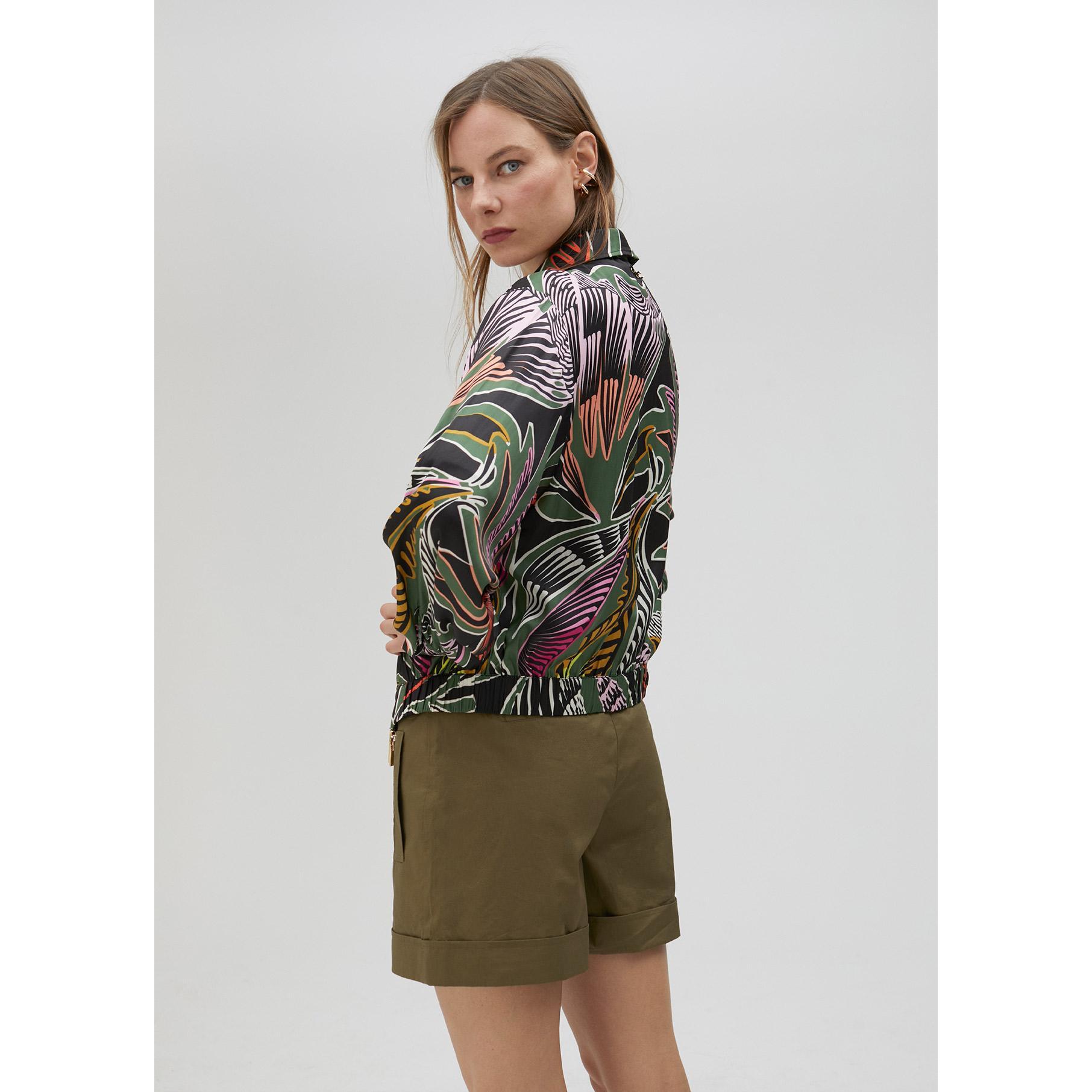 Giubbotto bomber stampato