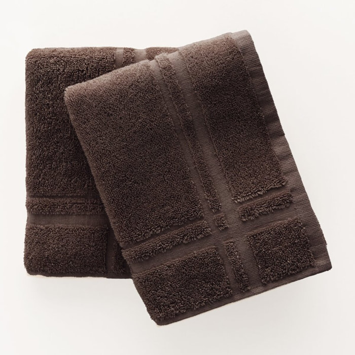 Pack de 2 torchons de cuisine (50x50) CAFÉ