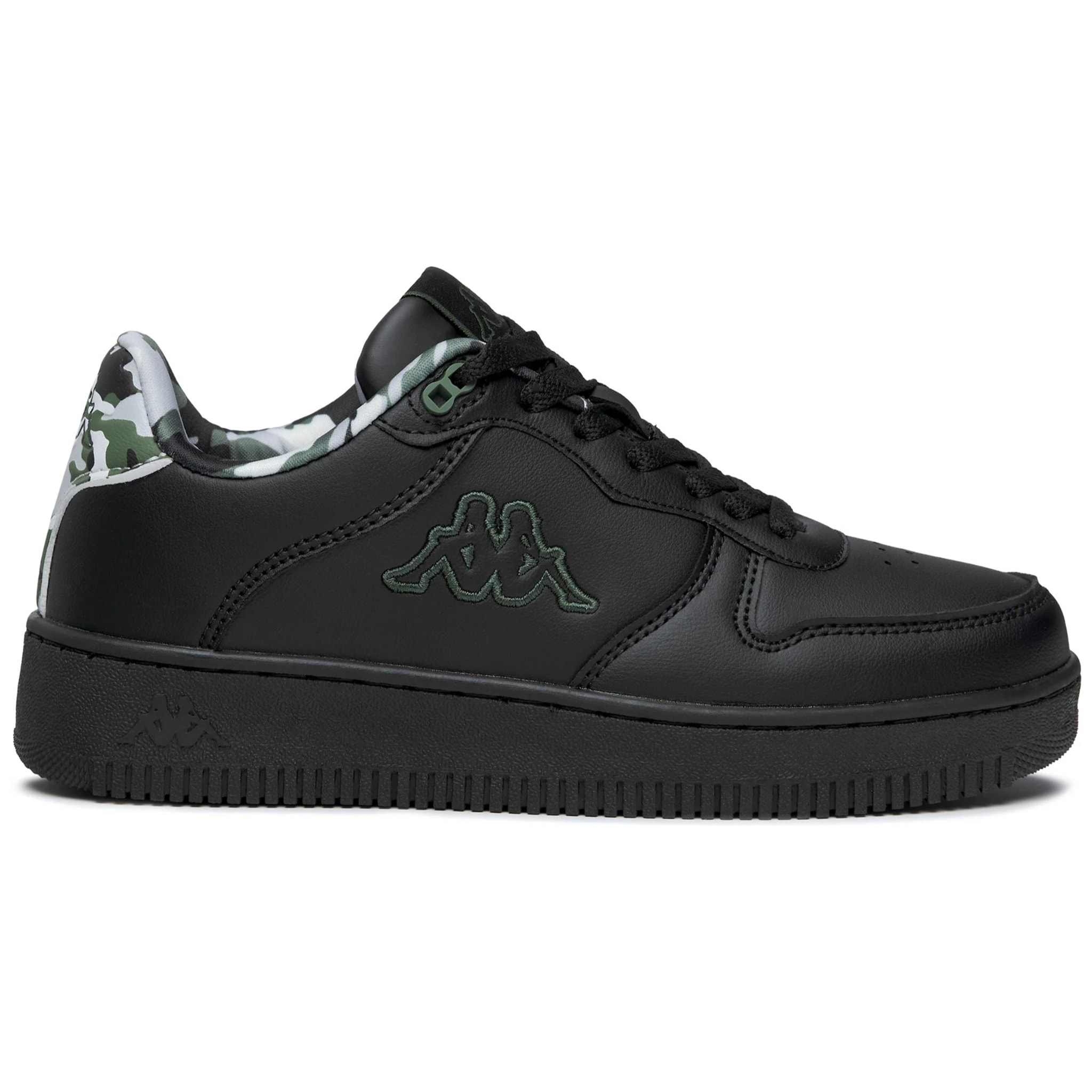 Kappa - Sneakers Uomo Donna Nero - Logo Maserta Camo