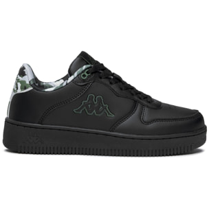 Kappa - Sneakers Uomo Donna Nero - Logo Maserta Camo