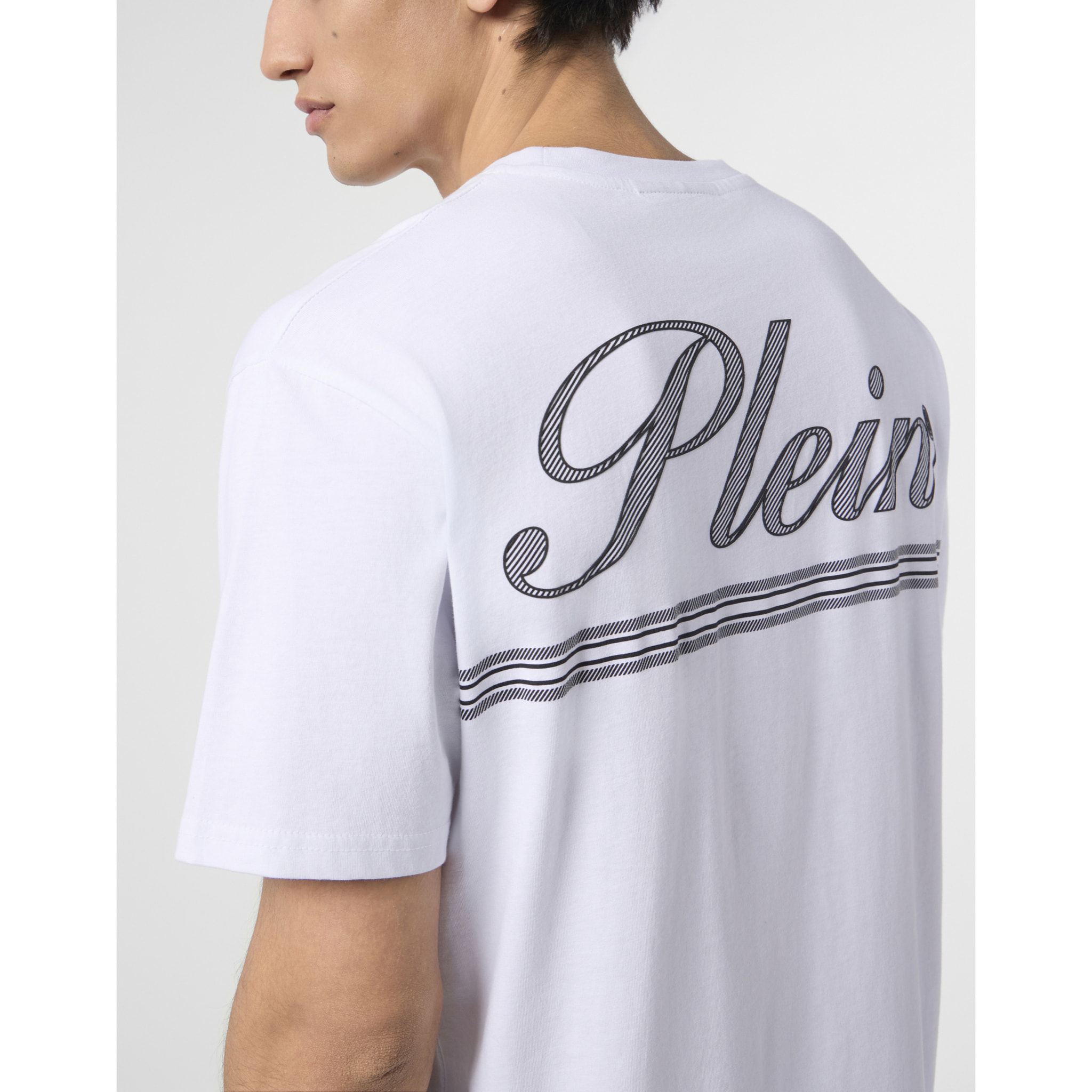PHILIPP PLEIN Round Neck T-Shirt Signature