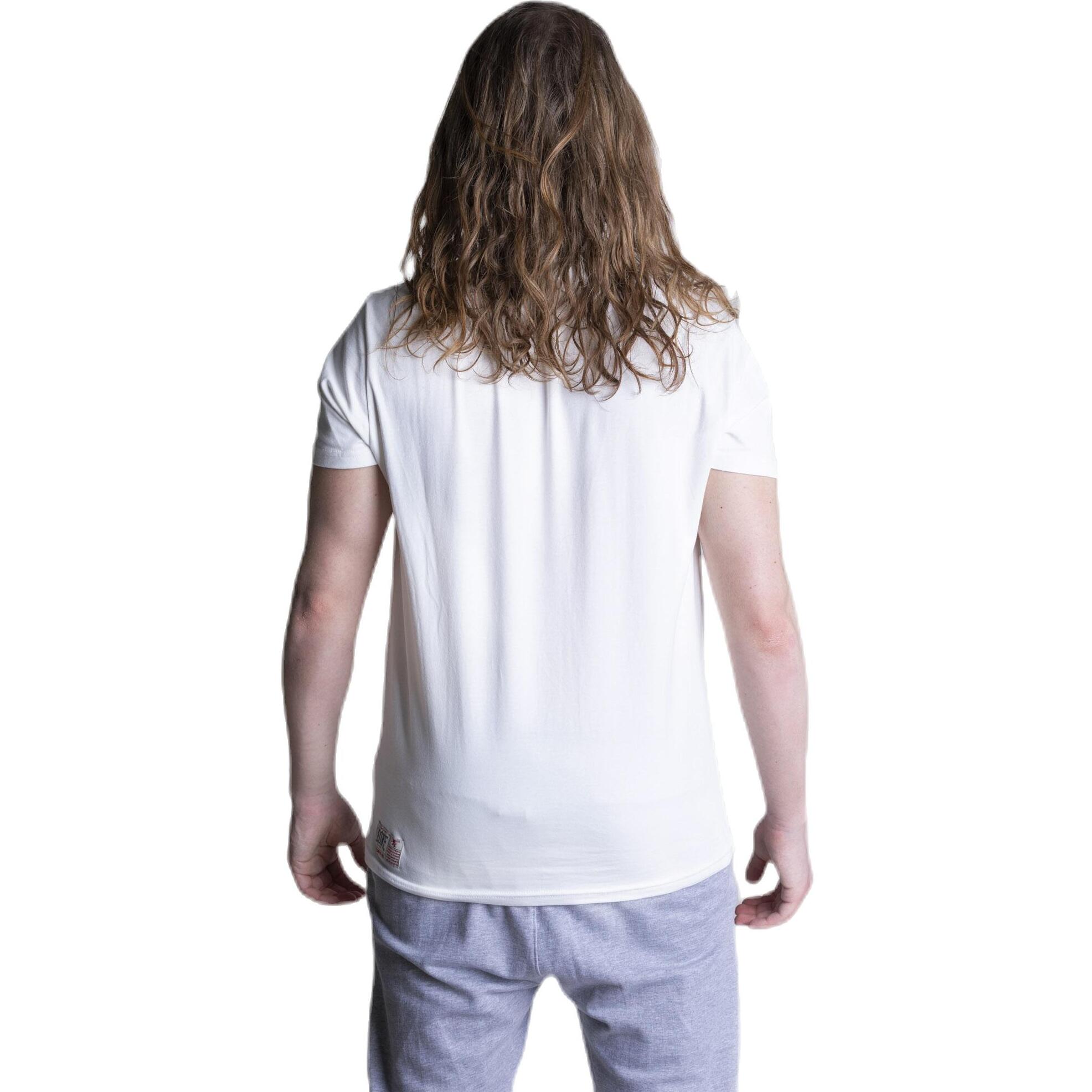 Camiseta de hombre Leone Basic de algodón de manga corta